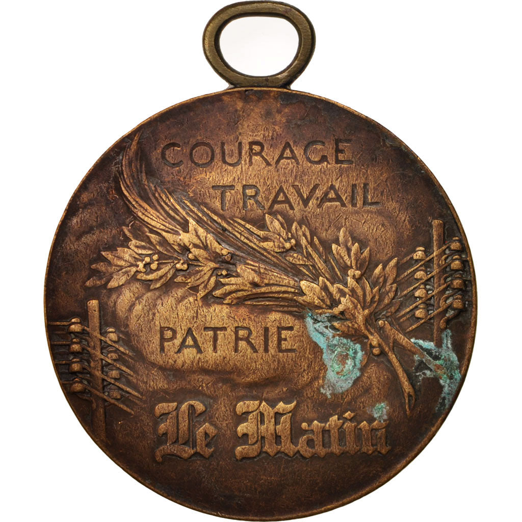 Francia, Medal, Le Matin, Arts & Culture, Riberon, MBC, Bronce