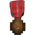 Belgium, Fire Cross 1914-18, Medal, 1914-1918, Very Good Quality, Bronze