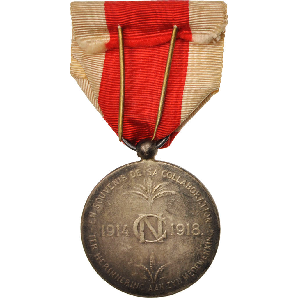 Belgium, Medal of the National Committee for Aid and Food 1914-1918, Medal