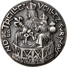 France, Medal, Ville de Lille, Notre Dame de la Treille, Arts & Culture, 1947