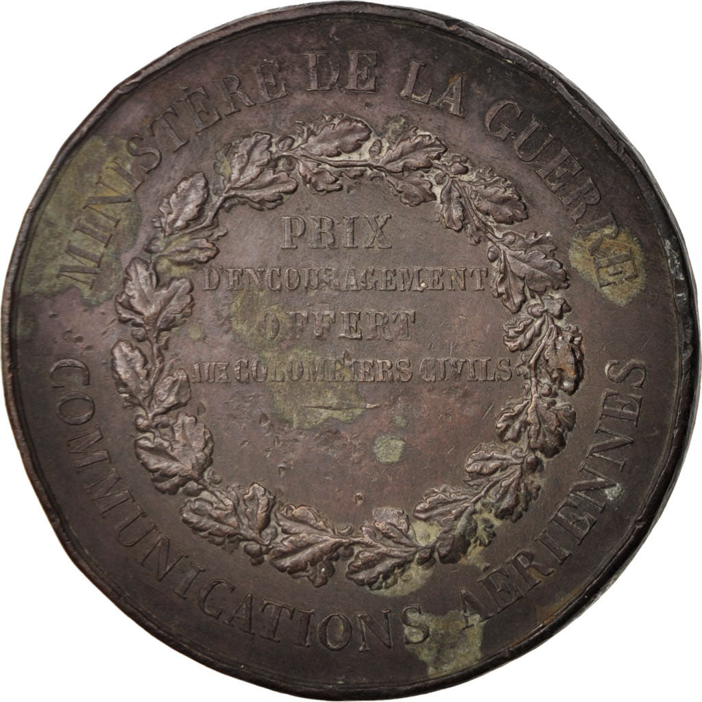 Francia, Medal, Ministère de la Guerre, Communications aériennes, Politics