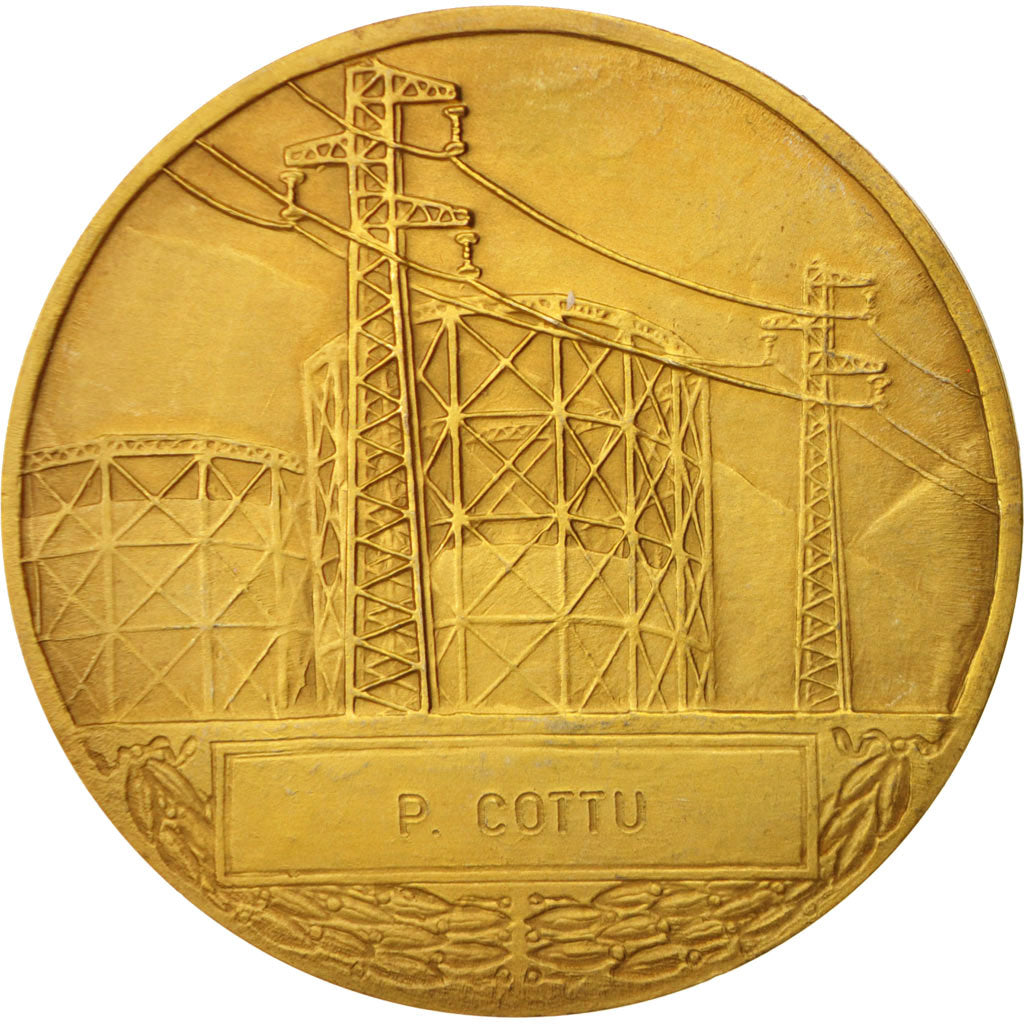 Frankreich, Medal, French Fifth Republic, Business & industry, Dropsy, VZ, Gilt