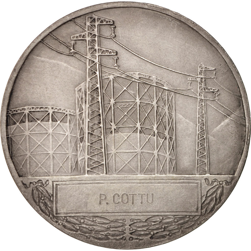 France, Medal, French Fifth Republic, Business & industry, Dropsy, AU(55-58)