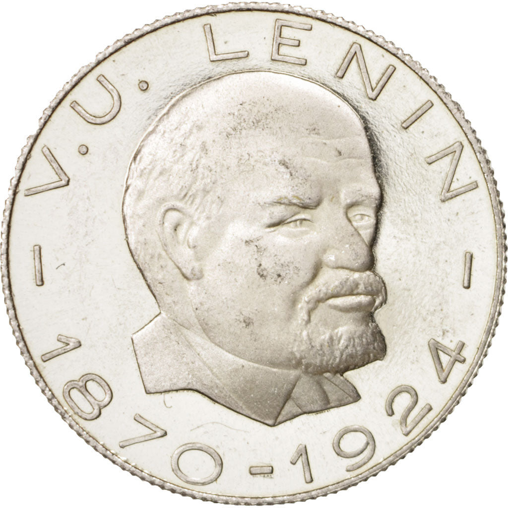 Russia, Medal, Communist leaders, Lenin, History, AU(55-58), Nickel
