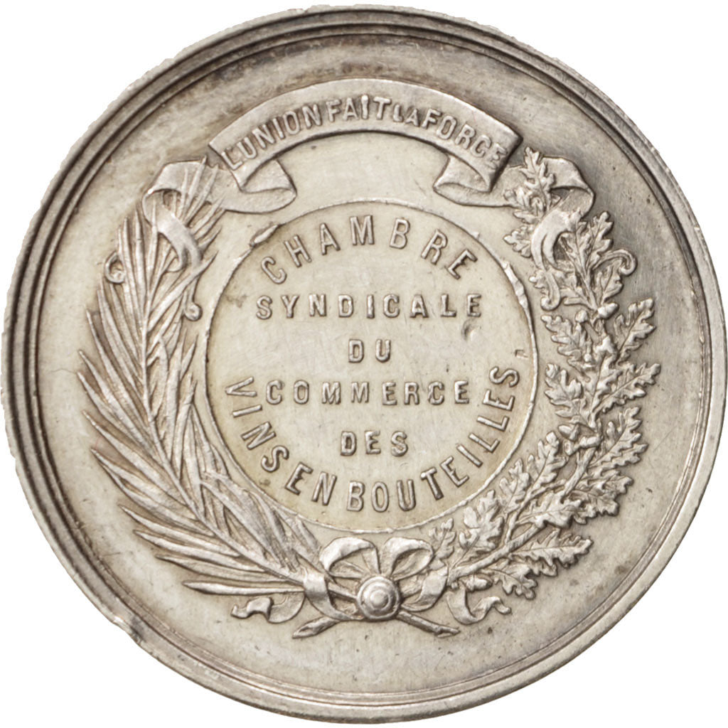 France, Medal, Chambre syndicale du commerce des vins en bouteilles, Business &