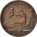 Francia, Medal, History, 1820, Gayrard, EBC, Bronce