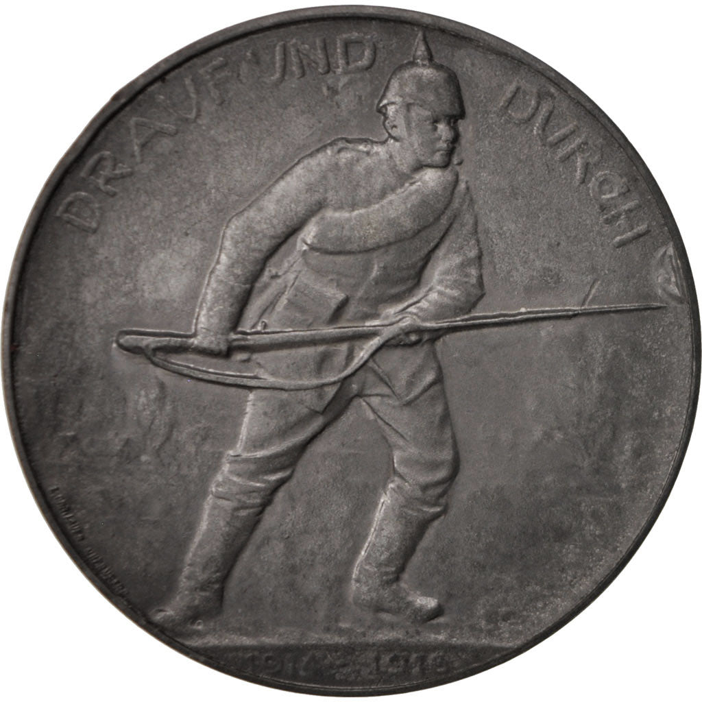 Germany, Medal, Génréral Von Lochow, History, 1916, EF(40-45), Tin