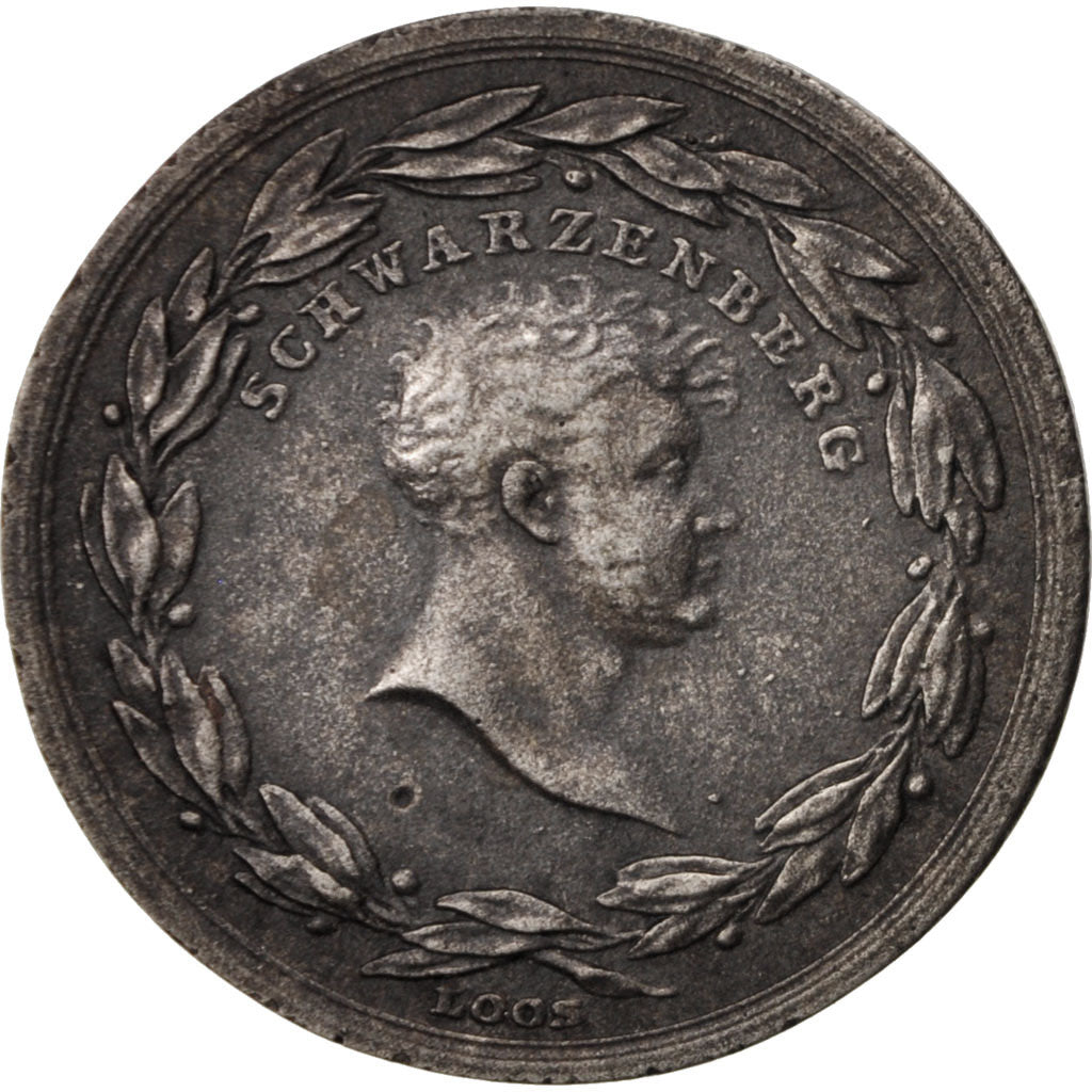 Germany, Medal, Schwarzenberg, Karl Philipp, History, XIXth Century, AU(50-53)