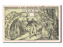 Banknote, Germany, Rostock, 1 Mark, 1922, UNC(60-62), Mehl:1137.1d