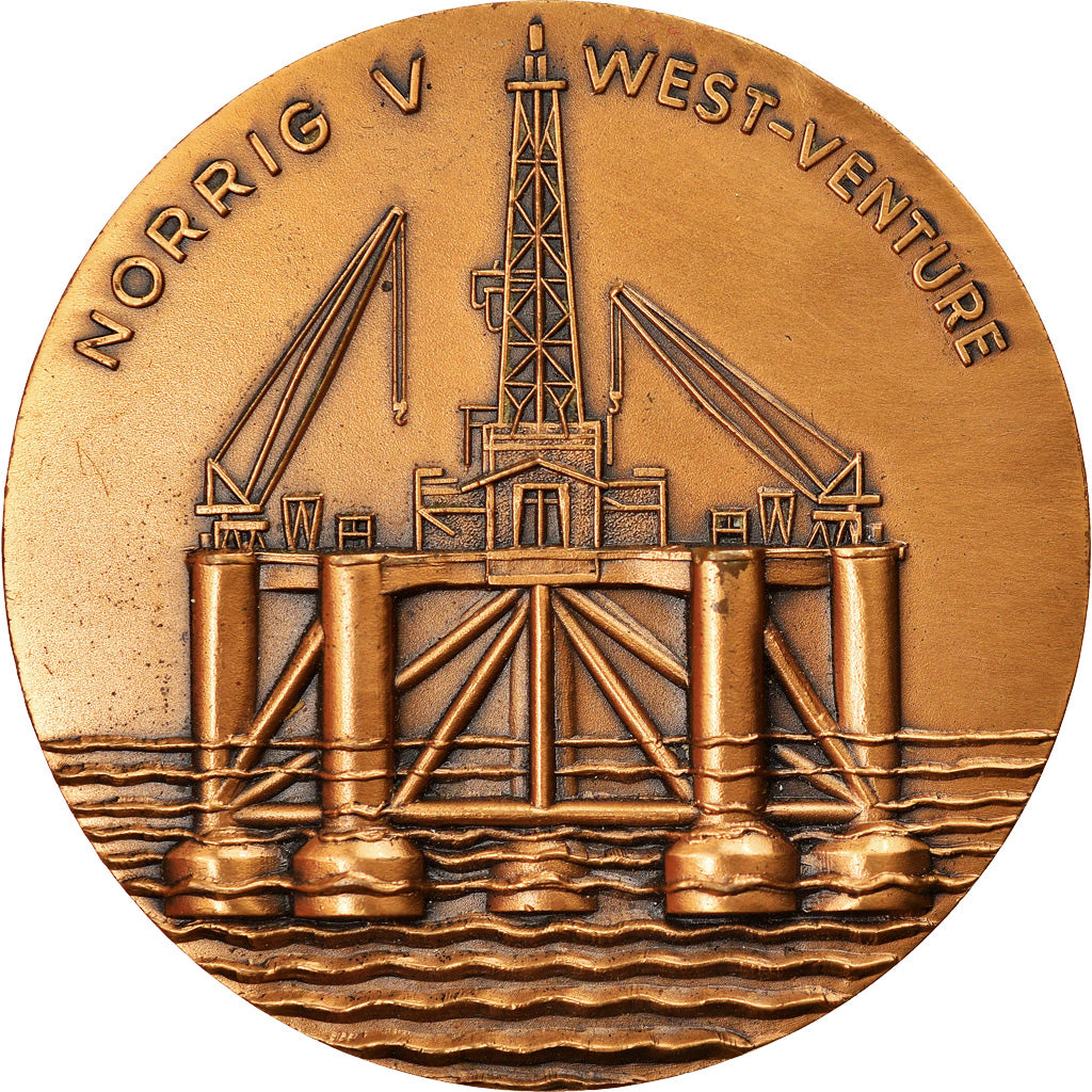 France, Médaille, Norrig V West-Venture, Entreprises Métalliques, Chantiers de