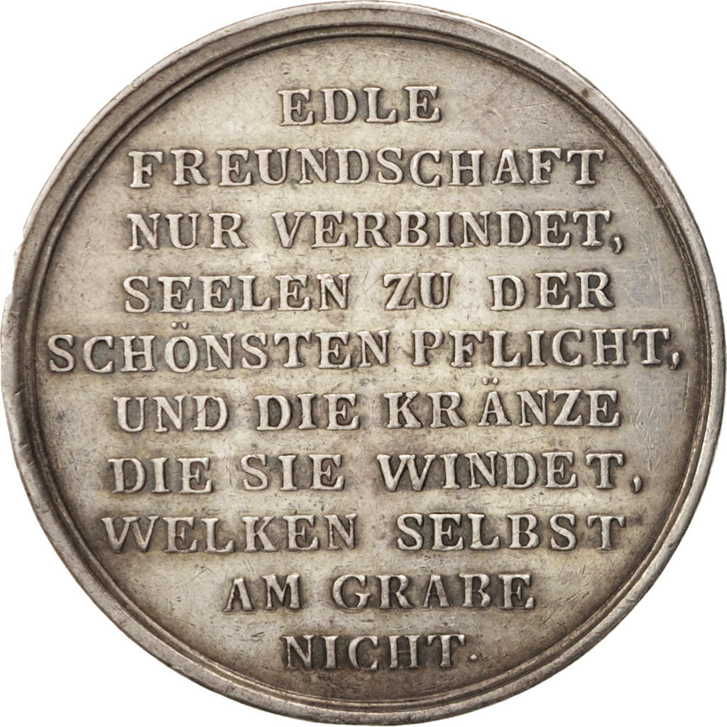 Germany, Medal, Freudschaft, Politics, Society, War, AU(55-58), Silver
