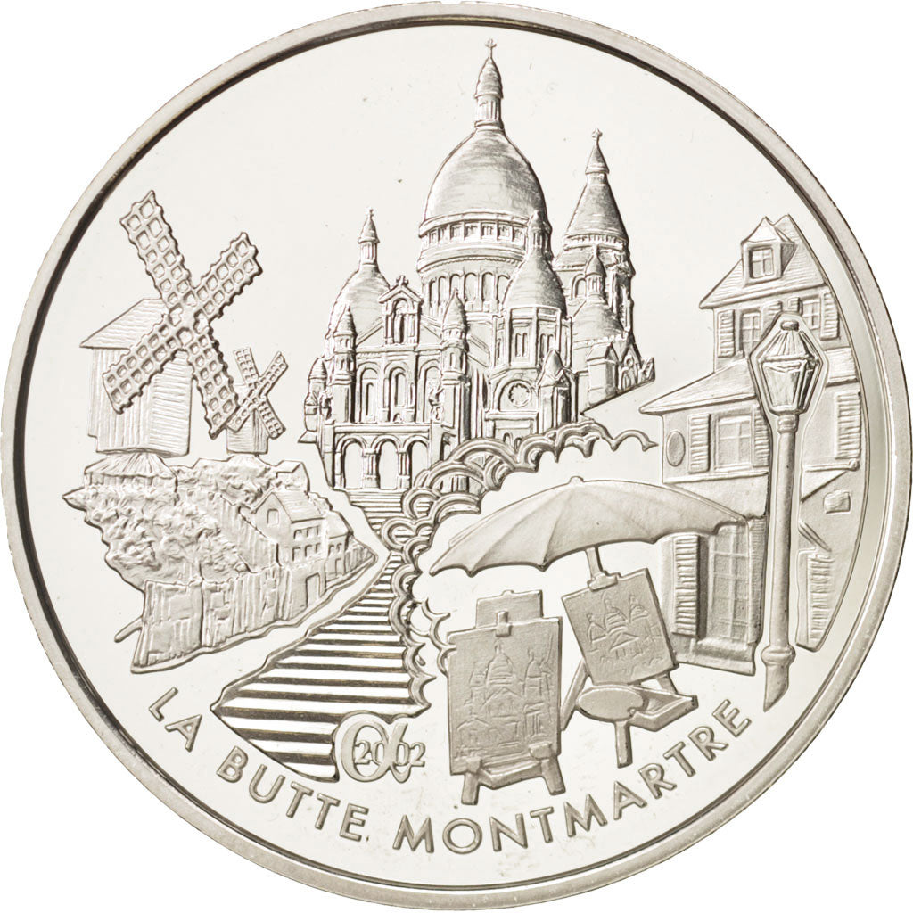 Coin, France, 1-1/2 Euro, 2002, MS(65-70), Silver, KM:1305