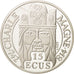 Munten, Frankrijk, 100 Francs-15 Ecus, 1990, Paris, FDC, Zilver, KM:989