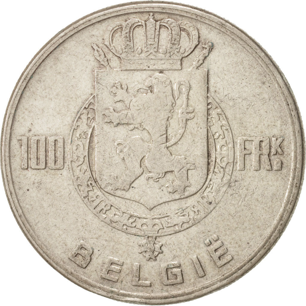 Coin, Belgium, 100 Francs, 100 Frank, 1949, VF(30-35), Silver, KM:139.1