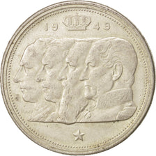 Coin, Belgium, 100 Francs, 100 Frank, 1949, AU(50-53), Silver, KM:139.1