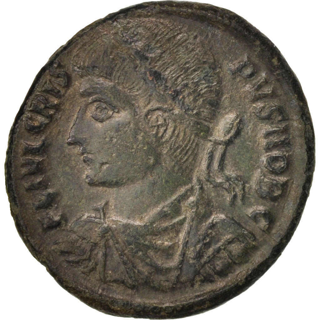 Moneda, Crispus, Nummus, Nicomedia, MBC+, Cobre, RIC:VII 92