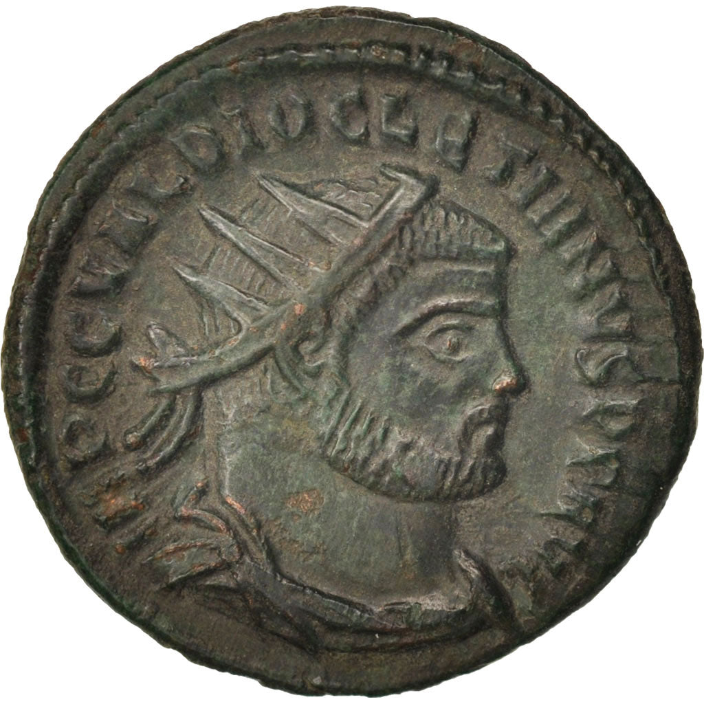 Moneta, Diocletian, Nummus, Heraclea, SPL-, Biglione, RIC:VI 13B