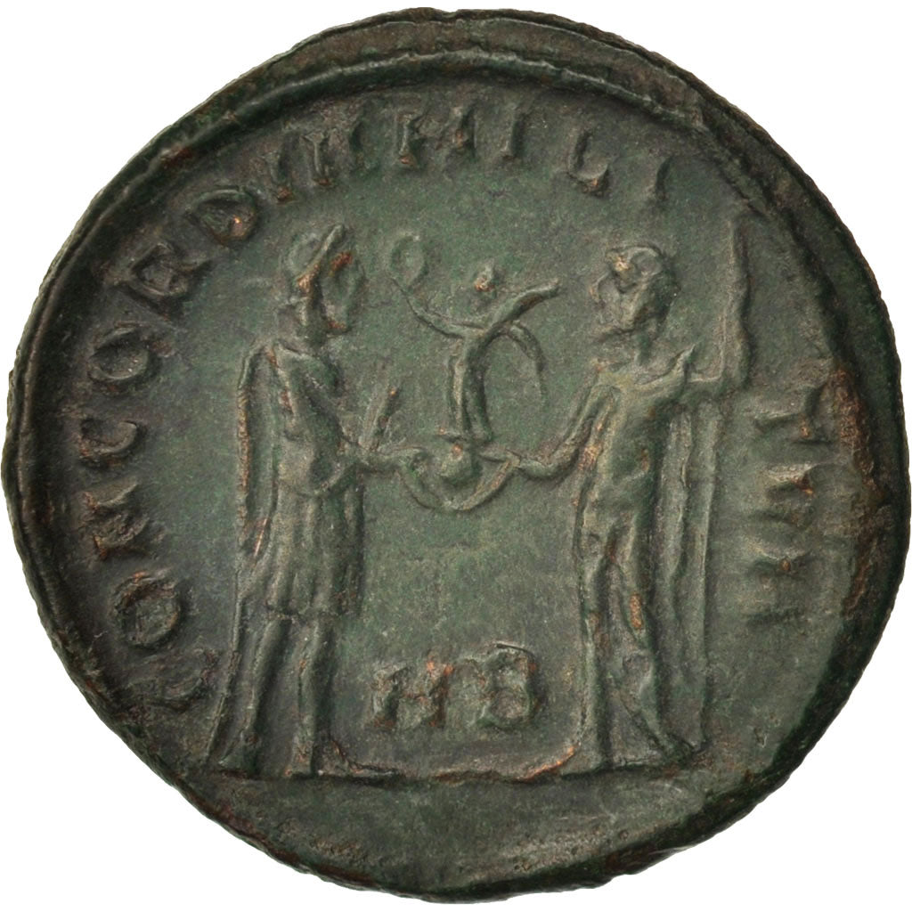 Moneta, Diocletian, Nummus, Heraclea, SPL-, Biglione, RIC:VI 13B