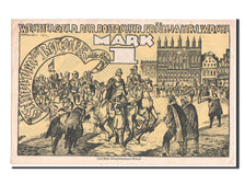 Germany, Rostock, 1 Mark, 1922, AU(55-58), Mehl #1137.1a