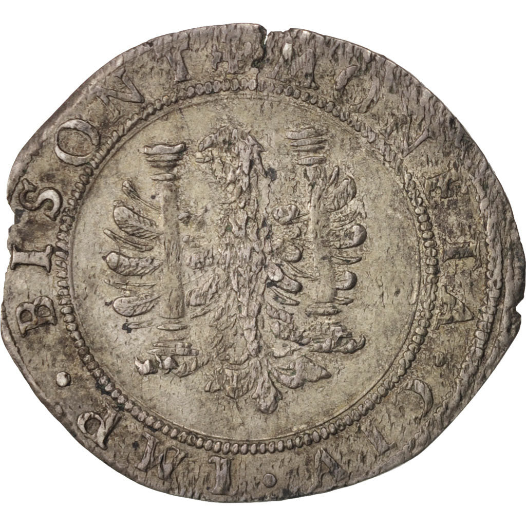 Coin, France, 1/4 Teston, 1624, Besançon, VF(30-35), Silver