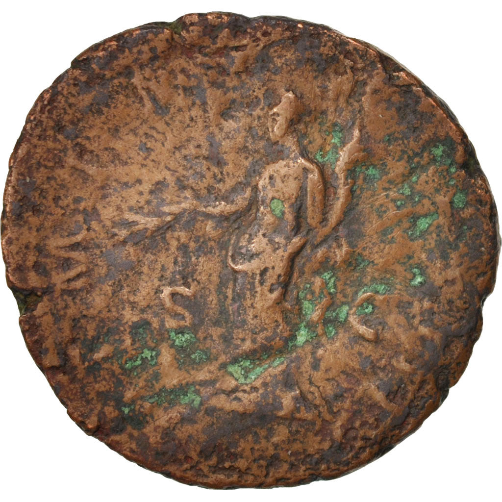 Hadrian, As, Roma, F(12-15), Copper
