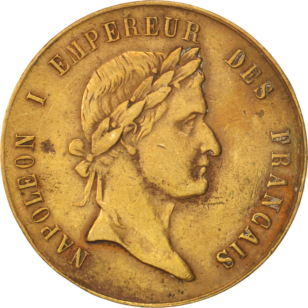 France, Token, Napoléon Ier et Napoléon III, XIXth Century, EF(40-45), Brass