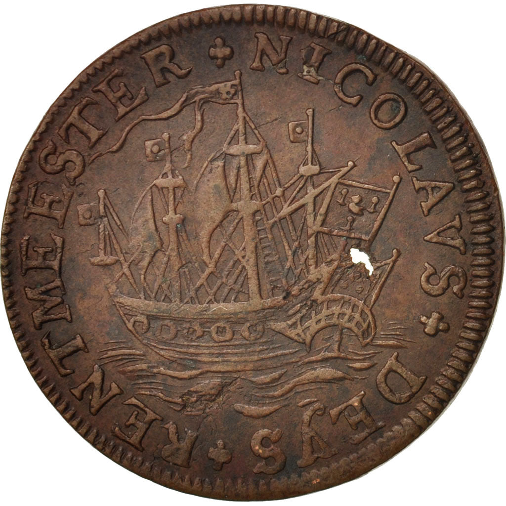 Belgium, Token, Spanish Netherlands, Jean-Jacques de Brouckhoven, intendant du