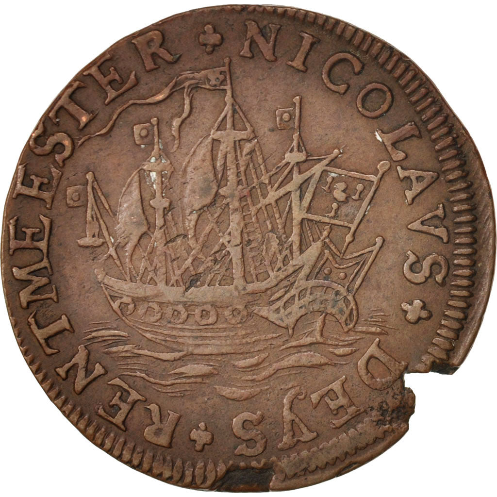 Belgio, Token, Spanish Netherlands, Jean-Jacques de Brouckhoven, intendant du