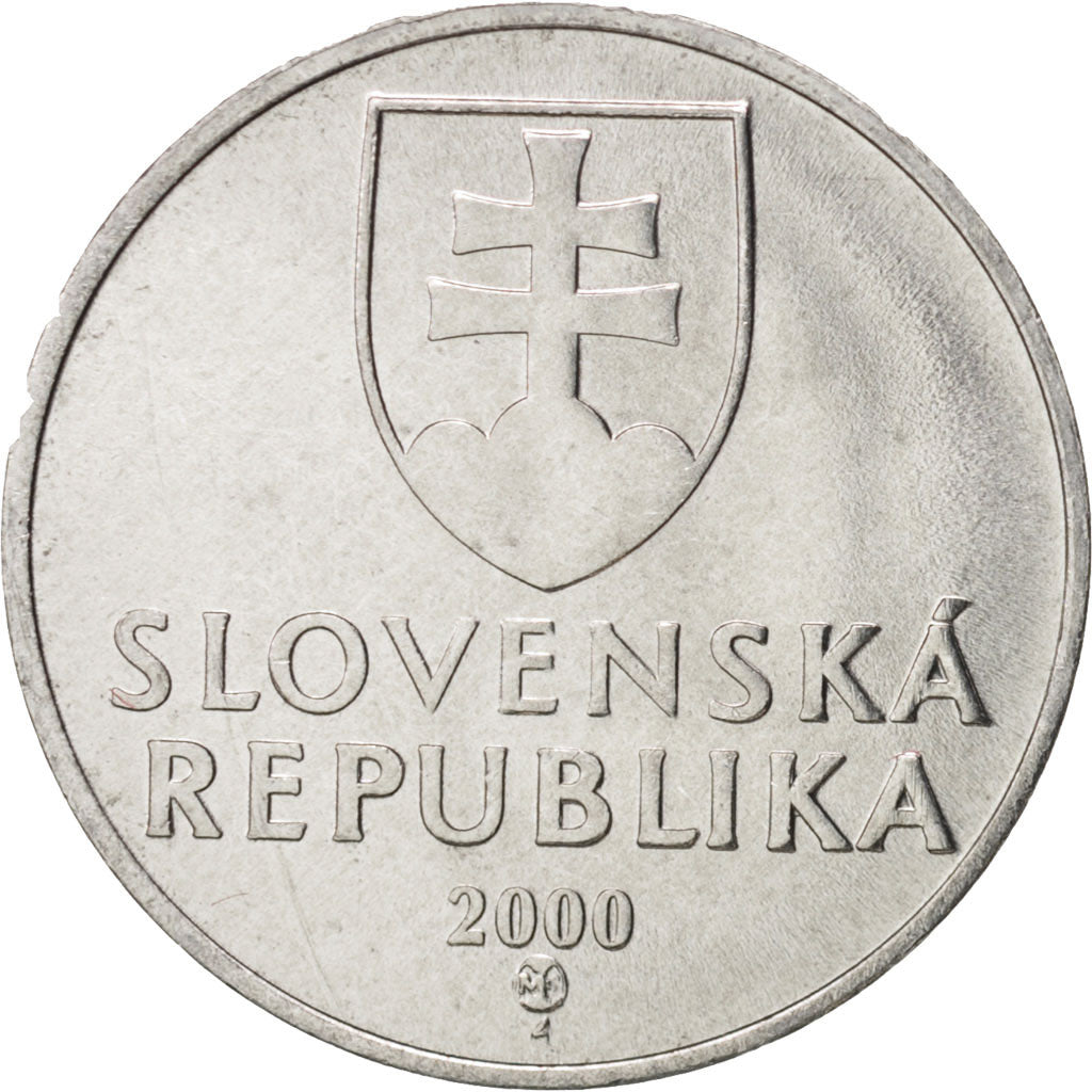 Moneta, Slovacchia, 10 Halierov, 2000, FDC, Alluminio, KM:17