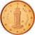 San Marino, Euro Cent, 2008, MS(65-70), Copper Plated Steel, KM:440