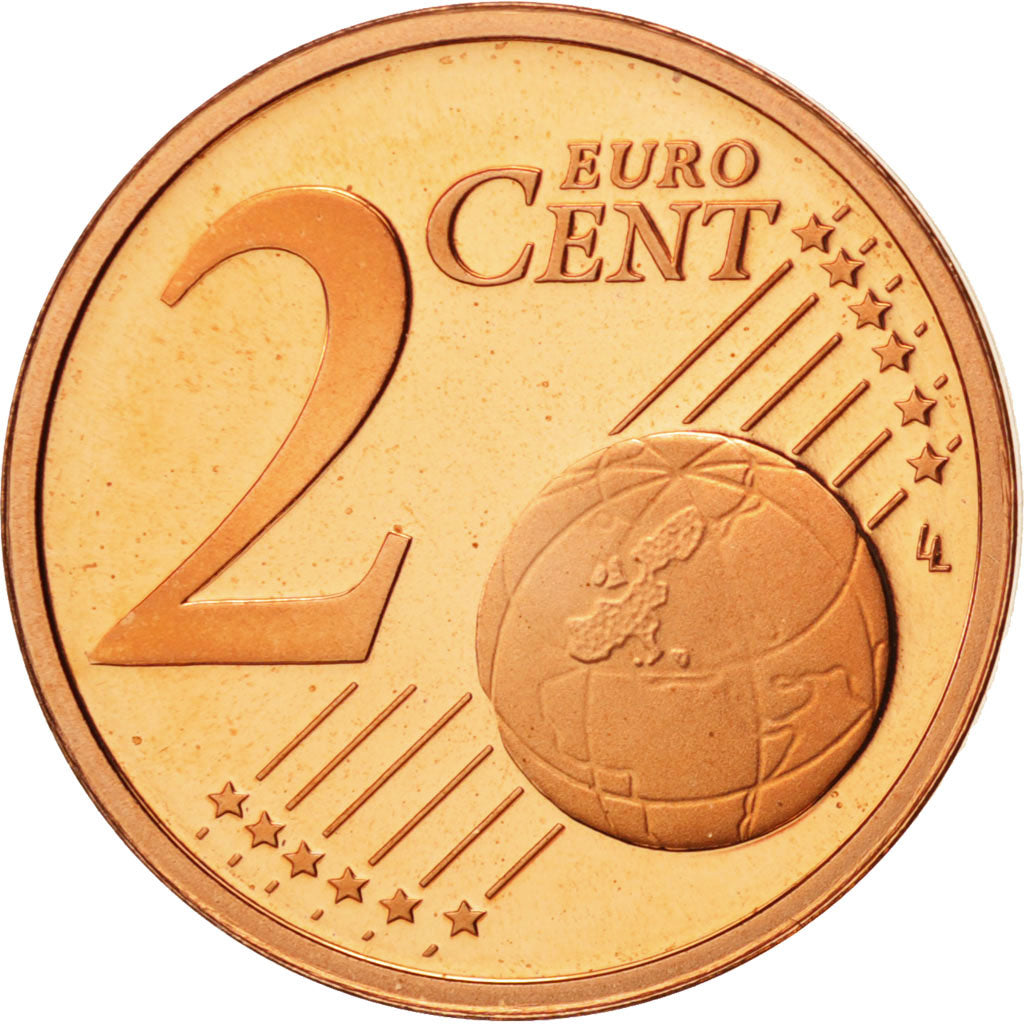 San Marino, 2 Euro Cent, 2008, MS(65-70), Copper Plated Steel, KM:441