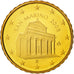San Marino, 10 Euro Cent, 2008, MS(65-70), Brass, KM:482