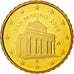 San Marino, 10 Euro Cent, 2008, MS(65-70), Brass, KM:482