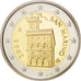 San Marino, 2 Euro, 2008, FDC, Bimetálico, KM:486