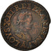Moneta, Francia, Louis XIII, Denier tournois, buste enfantin « petite