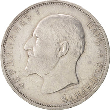 Bulgarie, 2 Leva, 1913, TTB+, Argent, KM:32