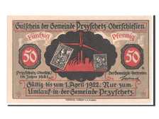 Germany, Przyschetz Gemeinde, 50 Pfennig, 1922, UNC(64), Mehl #1080.2
