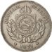 Portugal, Luiz I, 200 Reis, 1871, MBC, Plata, KM:512