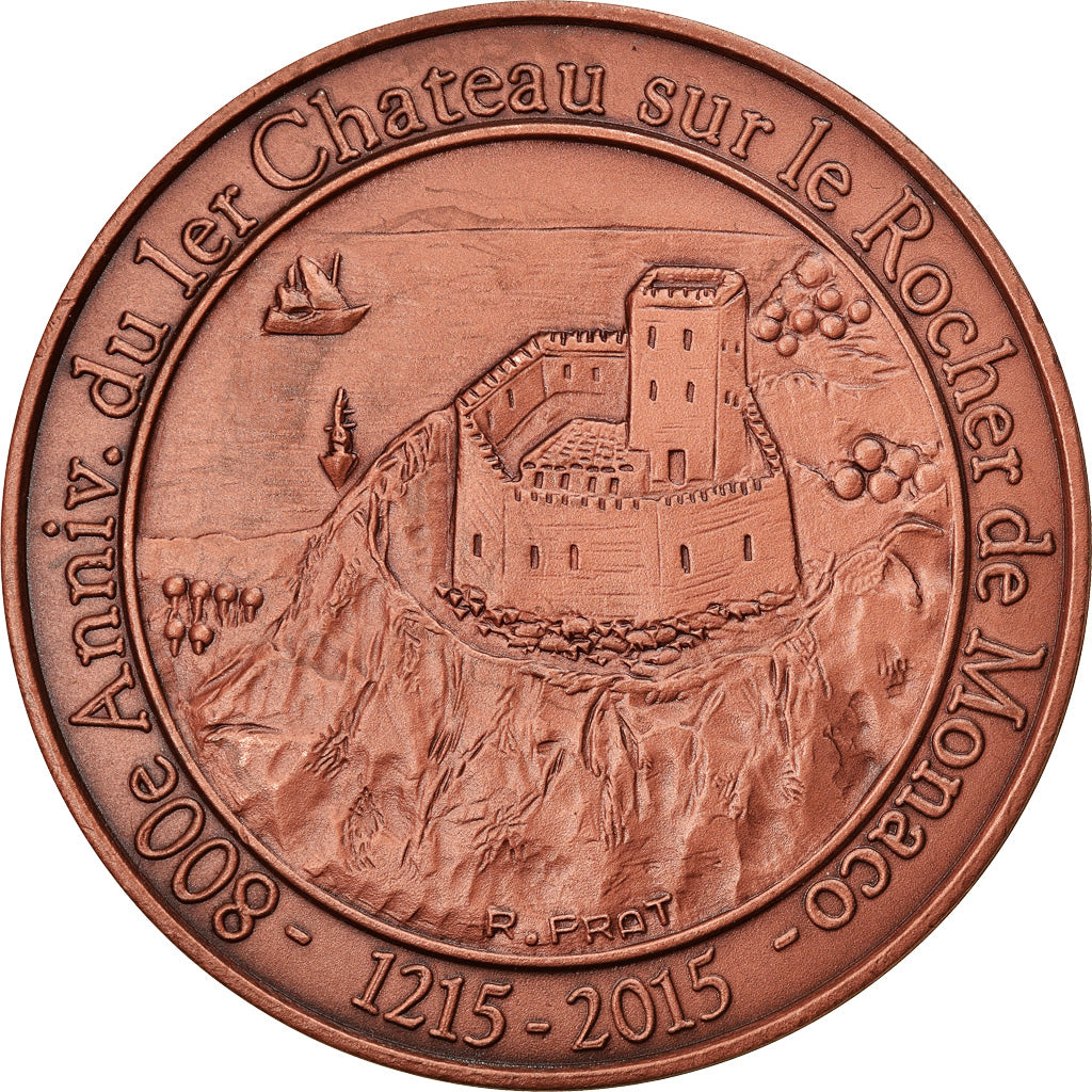 Monaco, Médaille, Association Numismatique de Monaco, 2015, SPL+, Cuivre