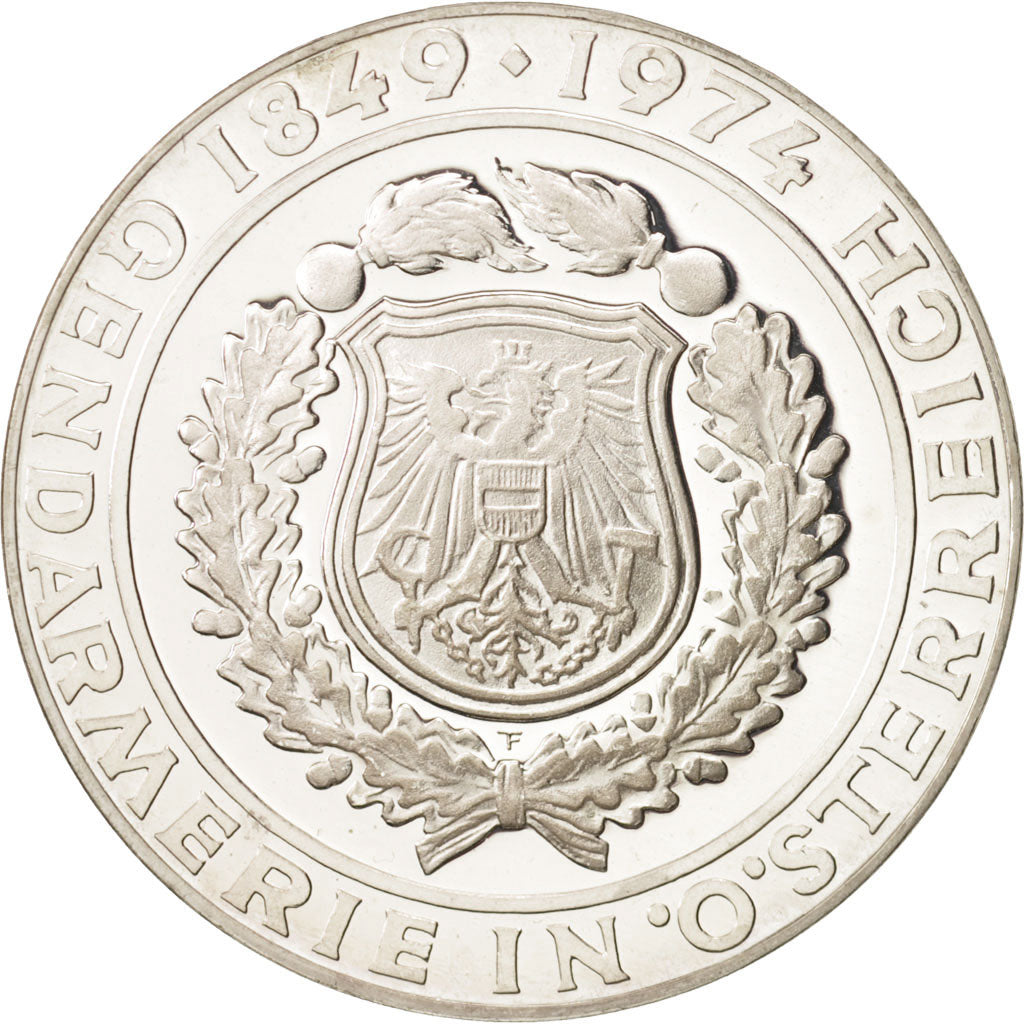 Austria, 50 Schilling, 1974, Vienne, MS(65-70), Silver, KM:2920
