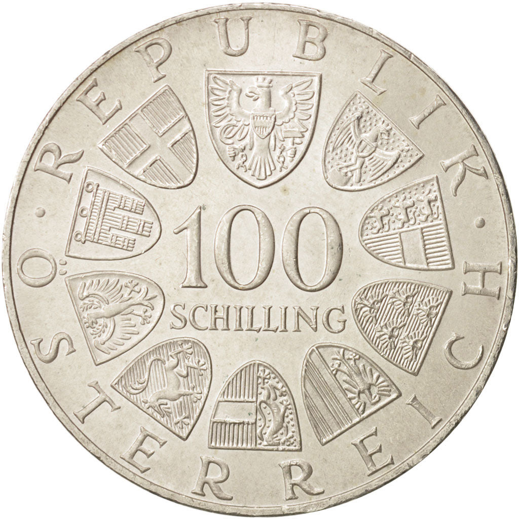 Austria, 100 Schilling, 1974, Vienne, AU(55-58), Silver, KM:2926