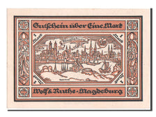 Banknote, Germany, Magdeburg Stadt, 1 Mark, 1921, UNC(64), Mehl:858.1