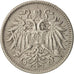 Moneda, Austria, Franz Joseph I, 10 Heller, 1893, Vienne, MBC+, Níquel, KM:2802