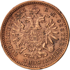 Österreich, Franz Joseph I, Kreuzer, 1885, SS+, Copper, KM:2187