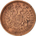 Österreich, Franz Joseph I, Kreuzer, 1885, SS+, Copper, KM:2187