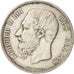 Belgium, Leopold II, 5 Francs, 5 Frank, 1867, EF(40-45), Silver, KM:24
