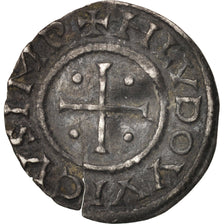 France, Louis Le Pieux, Denarius, 814-840, EF(40-45), Silver, Depeyrot:1179