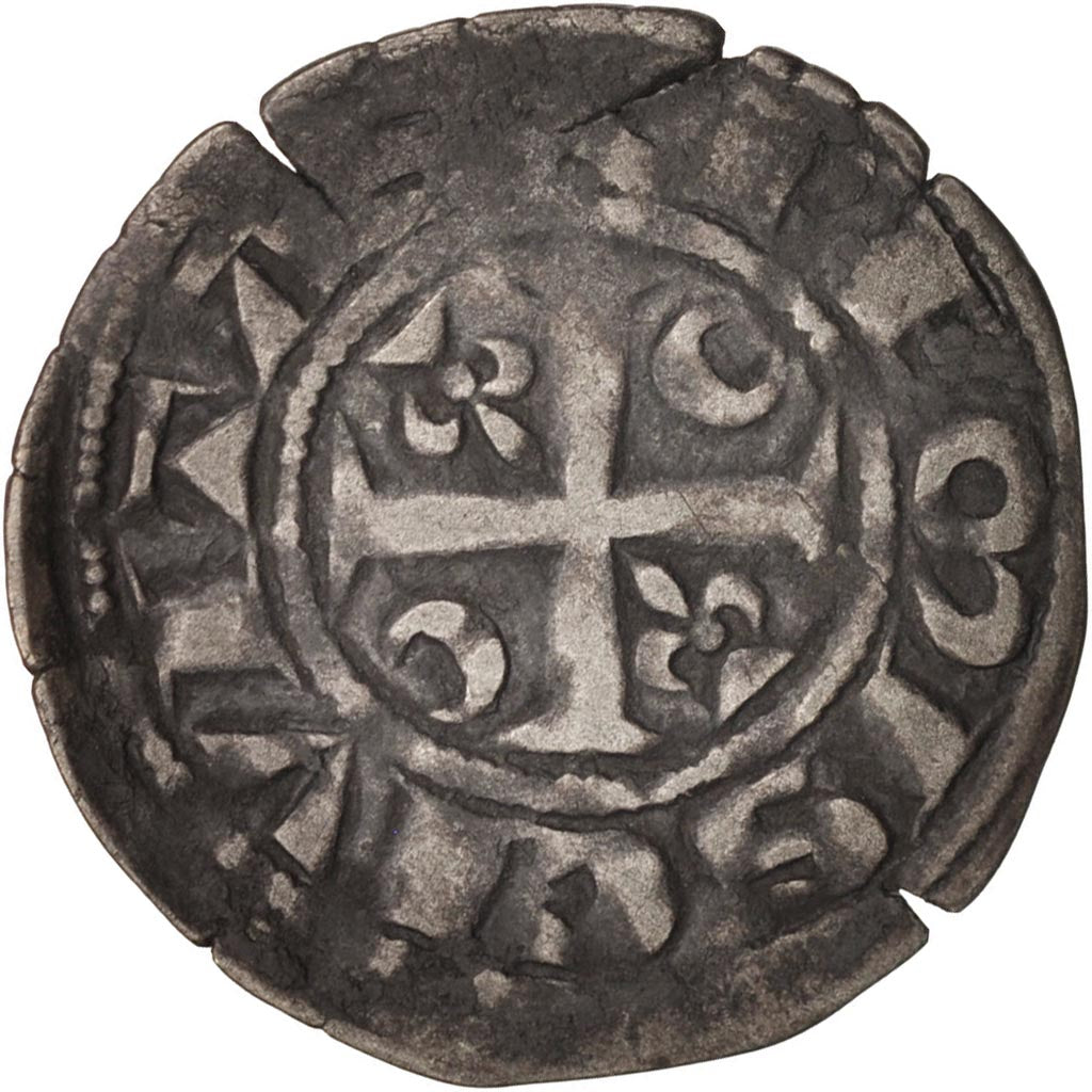 France, Denarius, Reims, EF(40-45), Silver, Boudeau:1790