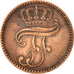 German States, MECKLENBURG-SCHWERIN, Friedrich Franz II, 3 Pfennig, Dreiling