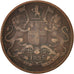 Coin, INDIA-BRITISH, 1/4 Anna, 1835, Calcutta, VF(20-25), Copper, KM:446.2